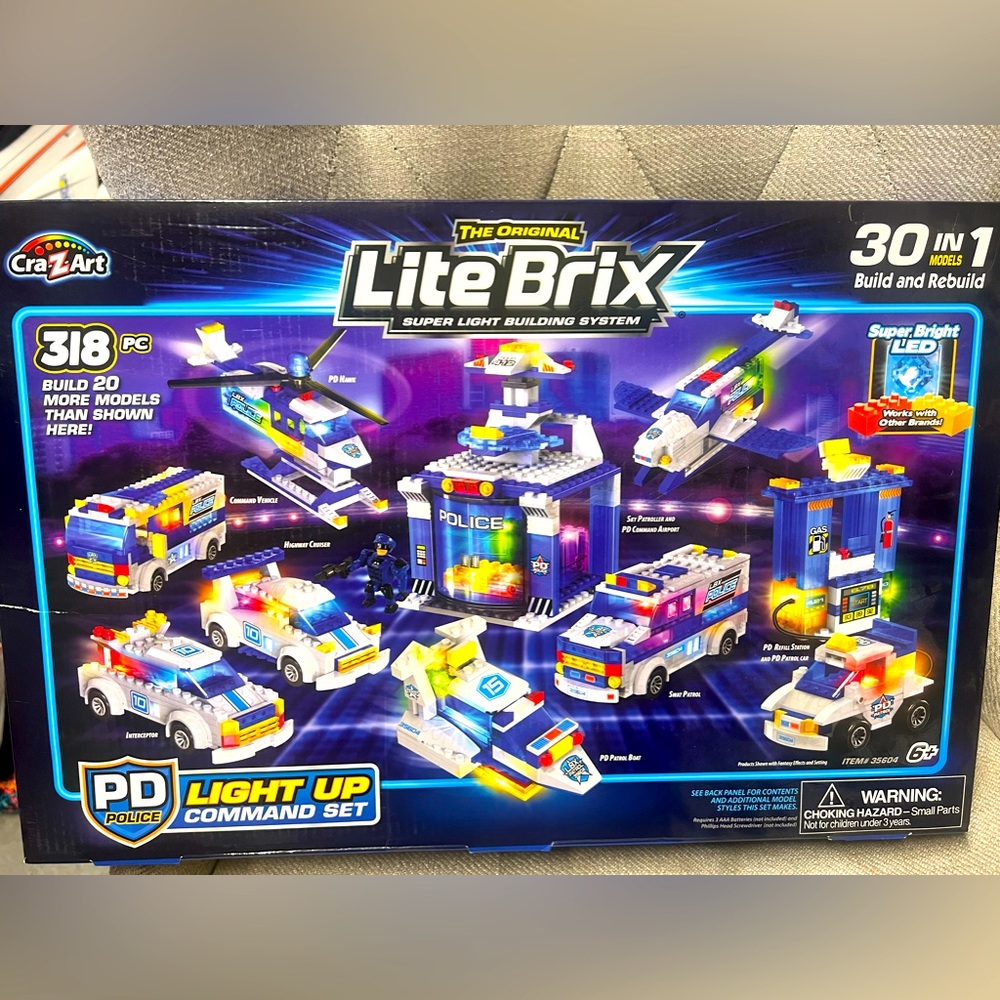 318 piece litebrix in new unopened box